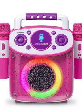 Sparkle Kids Portable Bluetooth Speaker - Pink
